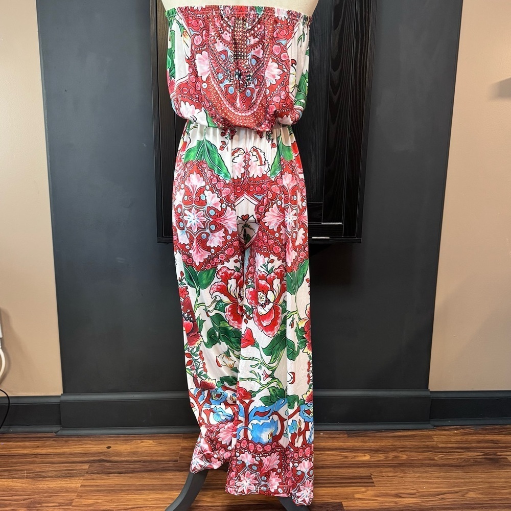 Boutique floral romper - Picture 2 of 11